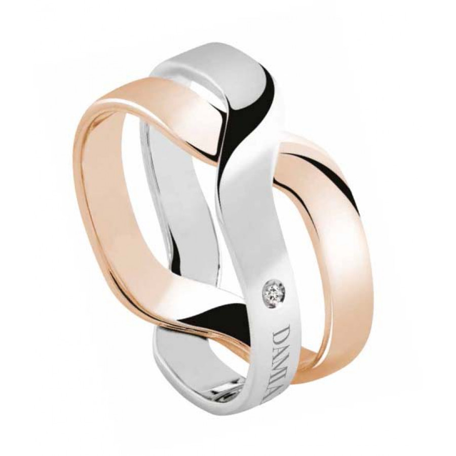 Anello on sale abbraccio damiani