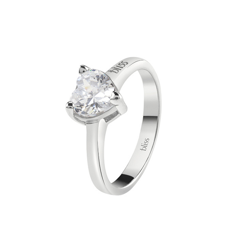 Anello Ajustable Ragazza Anello Cuore Regolabile In Argento Sterling 925 Con Zirconi N 914687 - Foto 4