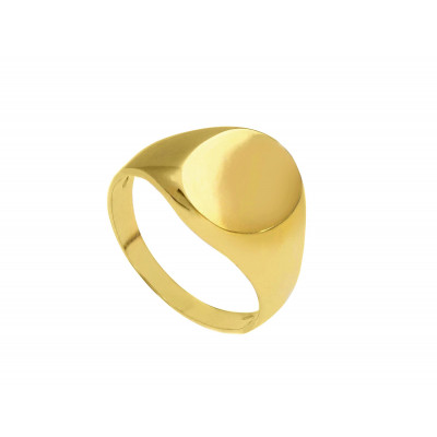 Anello da uomo in oro giallo 4,30 g