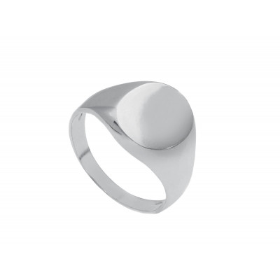 Anello da uomo in oro bianco 4,10 g
