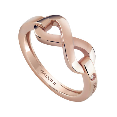 Anello Infinito in oro rosa