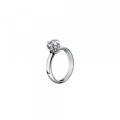 Anello solitario Minou diamante ct 0,16 colore G Vs