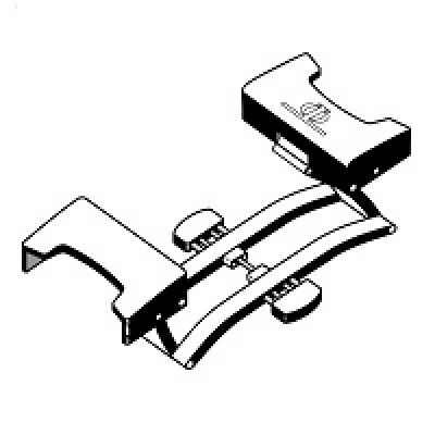 Fibbia pieghevole MXE0H04K