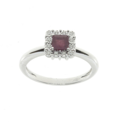 Anello Regal brillante e rubino