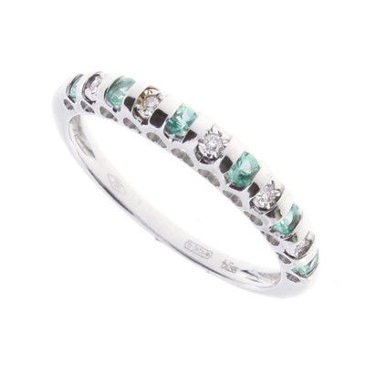 Anello Cabaret Smeraldi