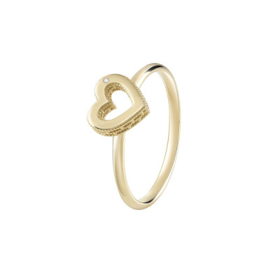 Anello Joy oro giallo con diamante