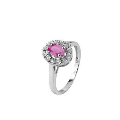 Anello Regal Diamanti Rubino