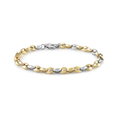 Bracciale Premiere in acciaio silver e gold