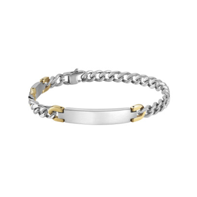 Bracciale Admiral in acciaio con diamante