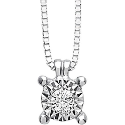 Collana Rugiada con diamanti 0,03 carati