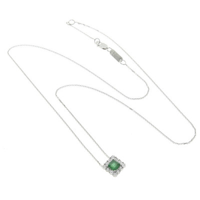 Collierino Regal brillante e smeraldo