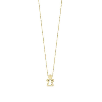 Collana Joy oro giallo con bimba