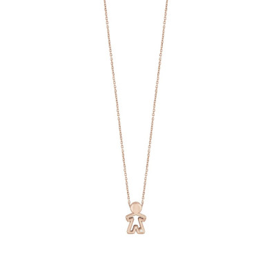Collana Joy oro rosa con bimbo