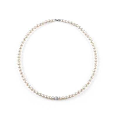 Collana Paradise perle bianche