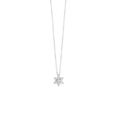Collana Elisir oro bianco e diamante 0,03 ct.