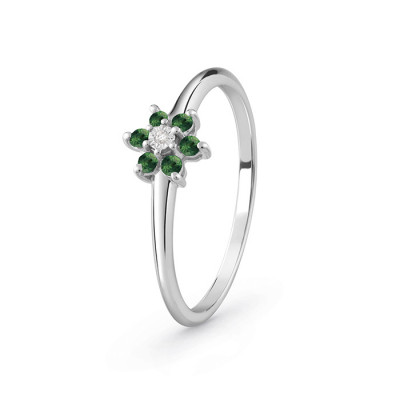 Anello Elisir smeraldi