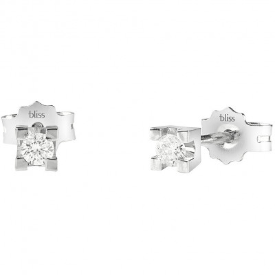 Orecchini Dream in oro bianco e diamanti ct. 0,12 ct.