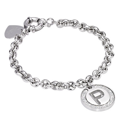 Bracciale in Ottone Silver e Glitter
