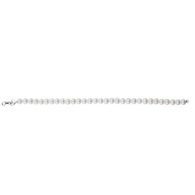 Bracciale Paradise Oro Bianco Perle Fiume