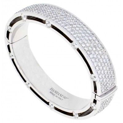 Bracciale D.Side in oro bianco e diamanti