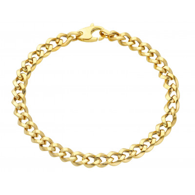 Bracciale in oro giallo maglia catena grumetta 4,30 g