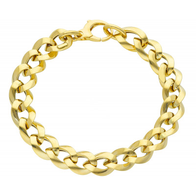 Bracciale in oro giallo maglia catena grumetta 15,50 g