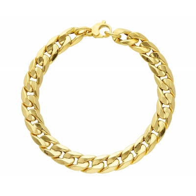 Bracciale in oro giallo maglia catena grumetta 6,80 g