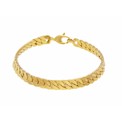 Bracciale in oro giallo maglia fantasia 5,30 g