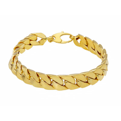 Bracciale in oro giallo maglia fantasia 12.10 g