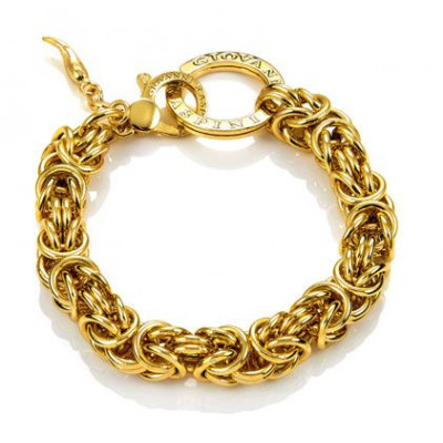 Bracciale Maglia Bizantina oro