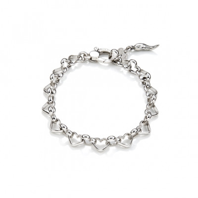 Bracciale Catena Cuori