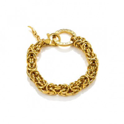 Bracciale Maglia Bizantina oro