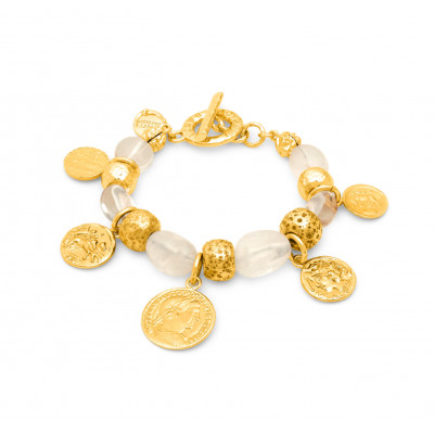 Bracciale Crystal Monete