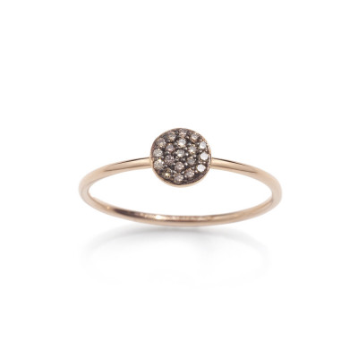 Anello Small Brown Diamonds