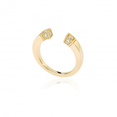 Anello Linea Bold Yellow