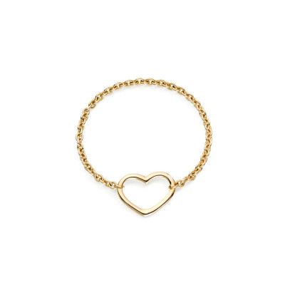 Anello Soft Heart Yellow