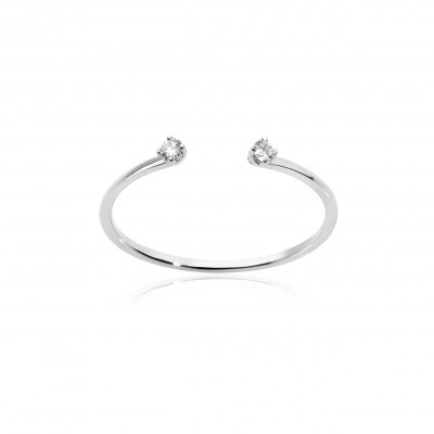 Anello Double Solitaire White