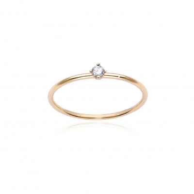 Anello Yellow Solitaire