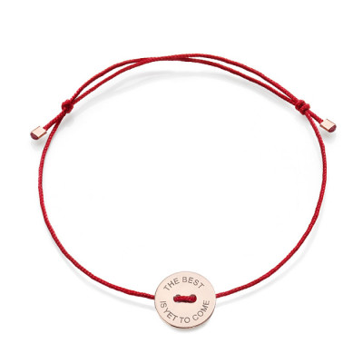 Bracciale Red Ribbon The Best Is Yet To Come