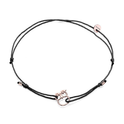 Bracciale Black Ribbon Civetta