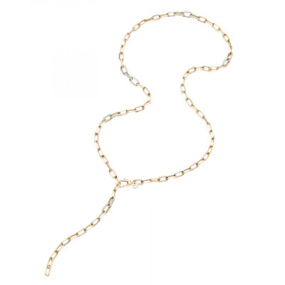 Collana Yellow Long Chain Fine