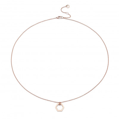 Collana Amuleto oro rosa S