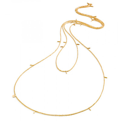 Collana Cylinders Sautoir Yellow