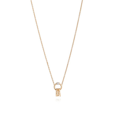 Collana Circle Solitaire Yellow