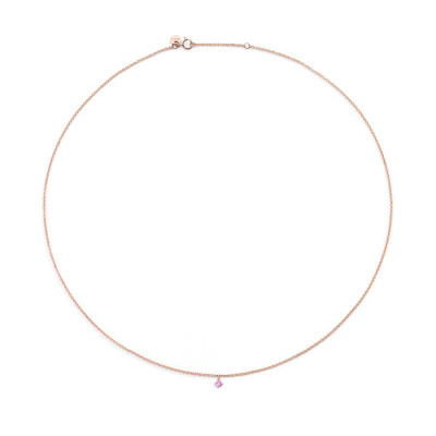 Collana Pink Solitaire