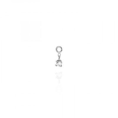 Elemento componibile White Solitaire White Diamond