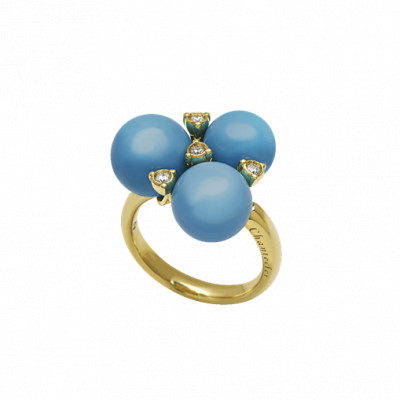 Anello Cherie turchese