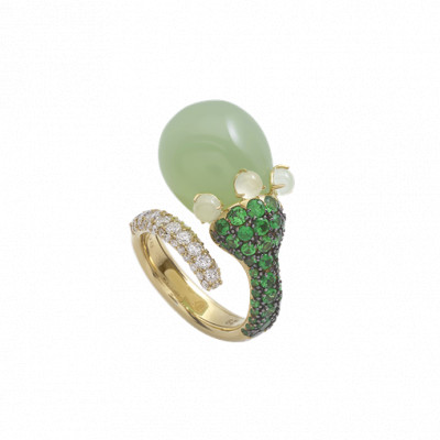 Anello Joyful in oro giallo