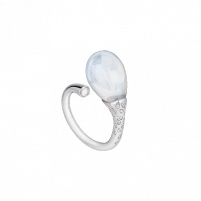 Anello Joyful in oro bianco