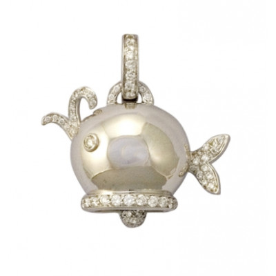 Ciondolo Campanella Balena